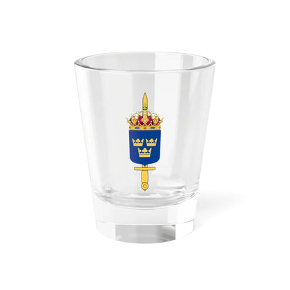 Försvarsmakten vapen bra (Sweden) (Coat of Arms) Shot Glass 1.5oz 1.5oz - Go Mug Yourself