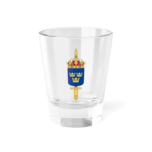 Försvarsmakten vapen bra (Sweden) (Coat of Arms) Shot Glass 1.5oz 1.5oz - Go Mug Yourself