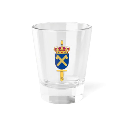 Försvarsmaktens Militärpolisenhet vapen (Sweden) (Coat of Arms) Shot Glass 1.5oz 1.5oz - Go Mug Yourself