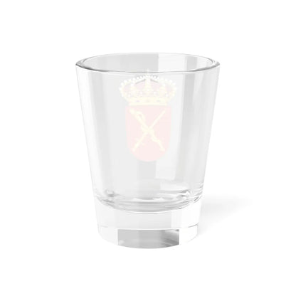 Försvarsmaktens sjukvårdscentrum vapen (Sweden) (Coat of Arms) Shot Glass 1.5oz - Go Mug Yourself