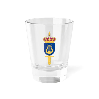 Försvarsmusikcentrum vapen (Sweden) (Coat of Arms) Shot Glass 1.5oz 1.5oz - Go Mug Yourself