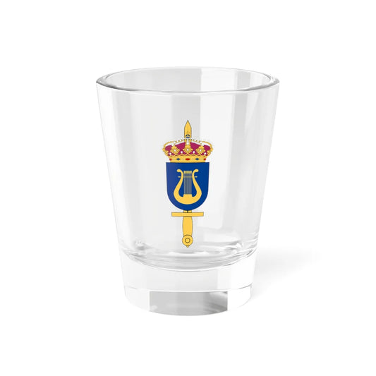 Försvarsmusikcentrum vapen (Sweden) (Coat of Arms) Shot Glass 1.5oz 1.5oz - Go Mug Yourself
