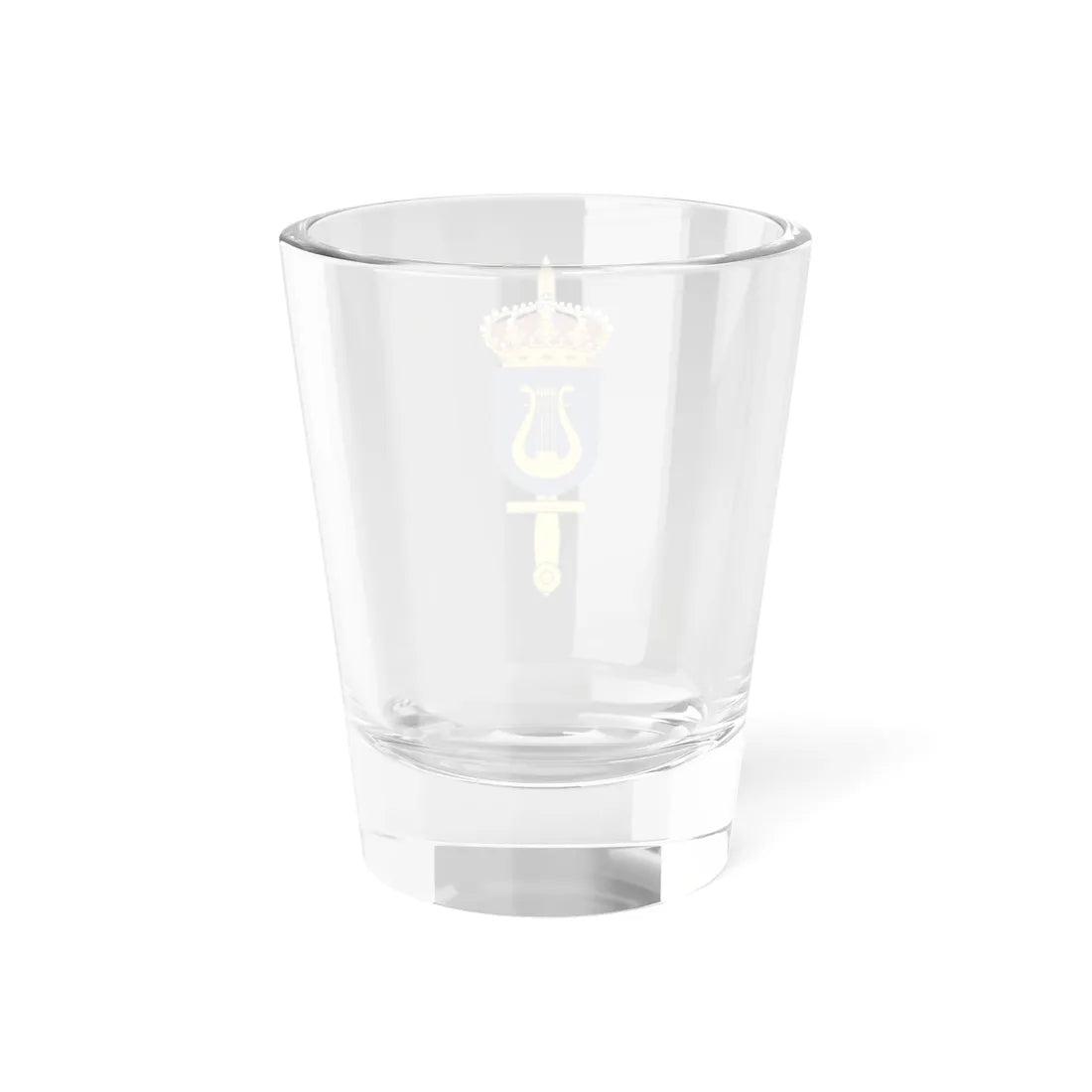 Försvarsmusikcentrum vapen (Sweden) (Coat of Arms) Shot Glass 1.5oz - Go Mug Yourself