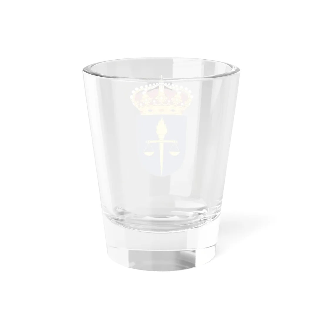 Försvarsunderrättelsedomstolen vapen (Sweden) (Coat of Arms) Shot Glass 1.5oz - Go Mug Yourself