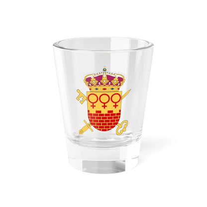 Förvaltningsrätten i Falun vapen (Sweden) (Coat of Arms) Shot Glass 1.5oz 1.5oz - Go Mug Yourself