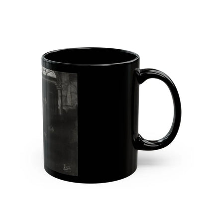 Fu Manchu and the Panama Canal (2), Liberty magazine, November 16, 1940 - Black Coffee Mug - Go Mug Yourself