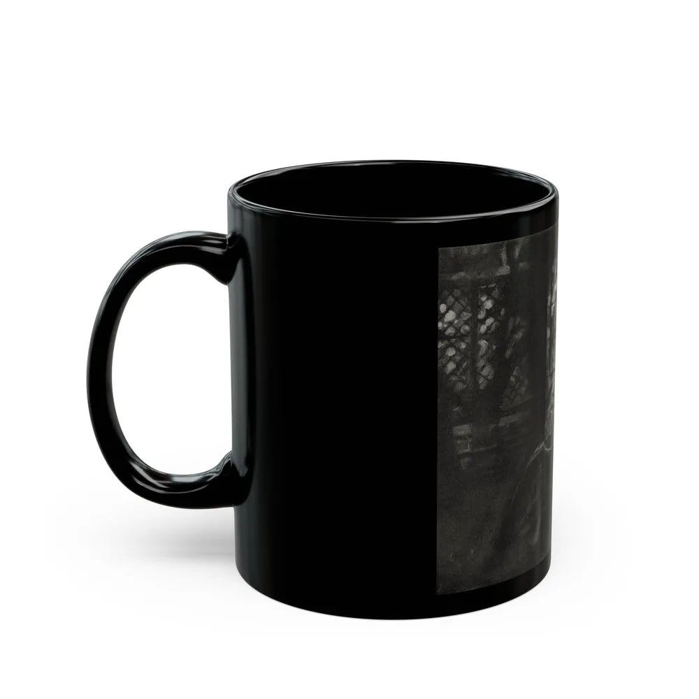Fu Manchu and the Panama Canal (2), Liberty magazine, November 16, 1940 - Black Coffee Mug - Go Mug Yourself