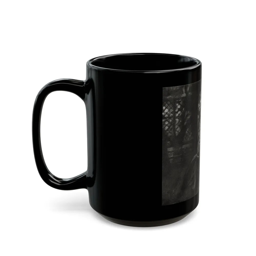 Fu Manchu and the Panama Canal (2), Liberty magazine, November 16, 1940 - Black Coffee Mug - Go Mug Yourself