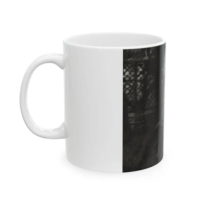 Fu Manchu and the Panama Canal (2), Liberty magazine, November 16, 1940 - White Coffee Mug - Go Mug Yourself