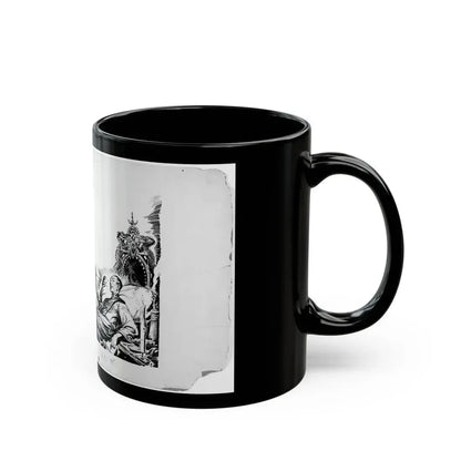 Fu Manchu stories by Sax Rohmer Illustration - Black Coffee Mug - Go Mug Yourself