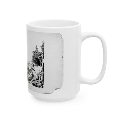 Fu Manchu stories by Sax Rohmer Illustration - White Coffee Mug - Go Mug Yourself
