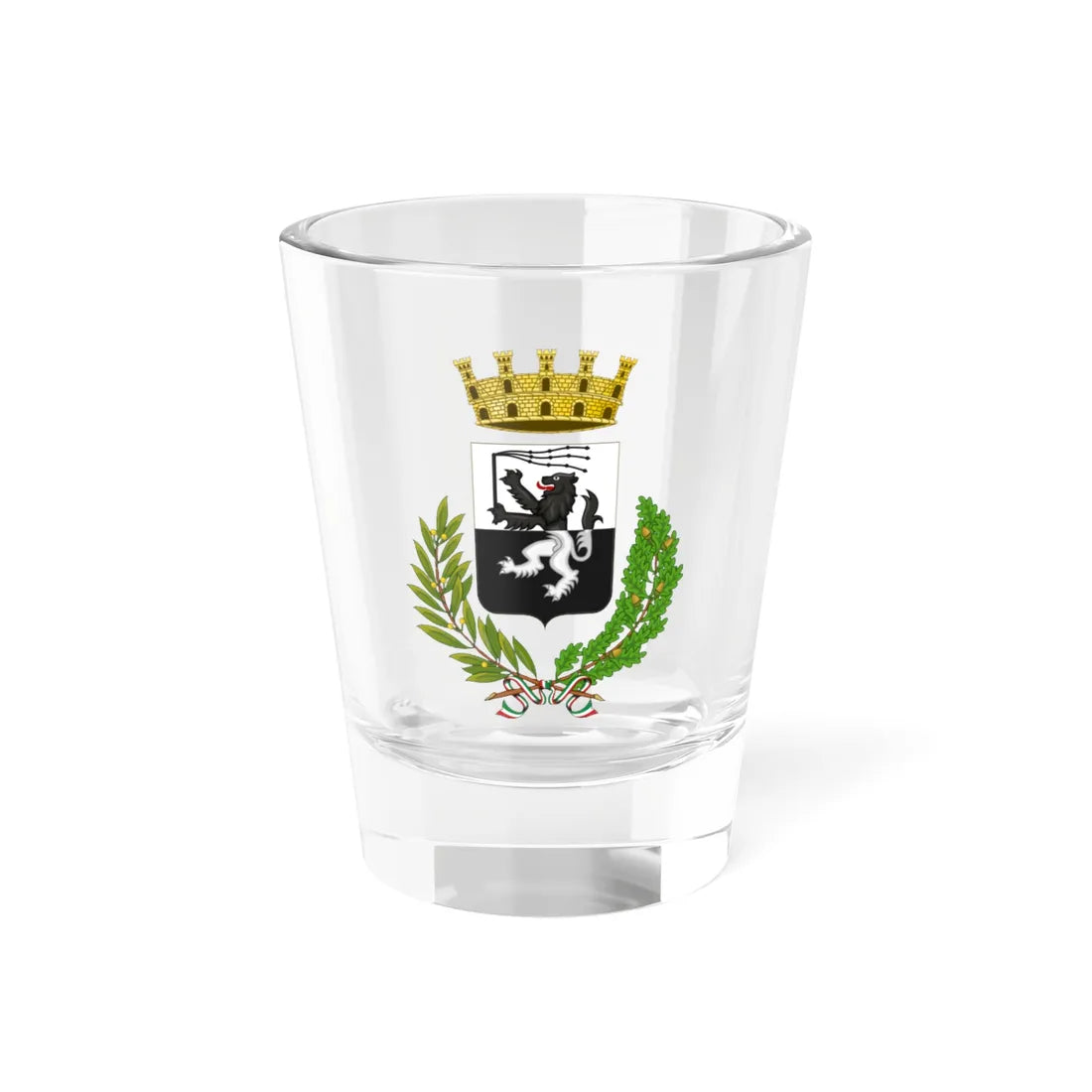 Fucecchio-Stemma (Italy) (Coat of Arms) Shot Glass 1.5oz 1.5oz - Go Mug Yourself