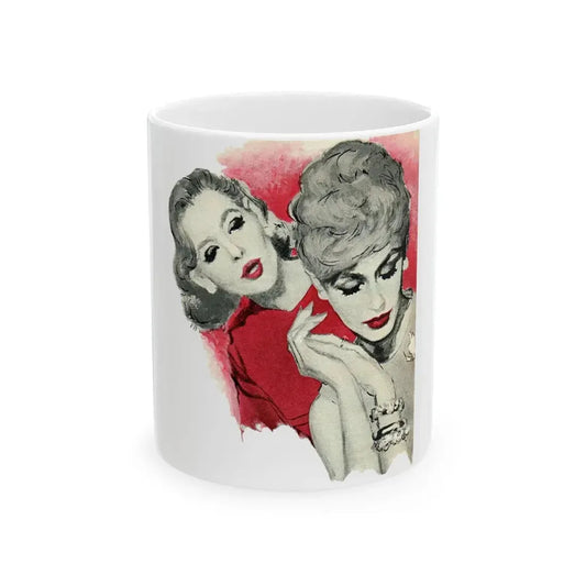 Fuel For The Flame, Woman's Own magazine, February 1960 - White Coffee Mug 11oz - Go Mug Yourself