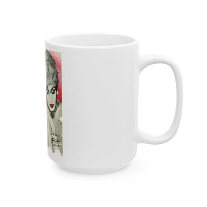 Fuel For The Flame, Woman's Own magazine, February 1960 - White Coffee Mug - Go Mug Yourself