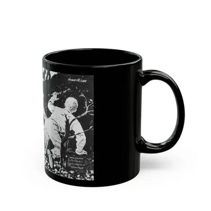Fugitive Nun, True Woman's Adventures, May 1956 - Black Coffee Mug - Go Mug Yourself