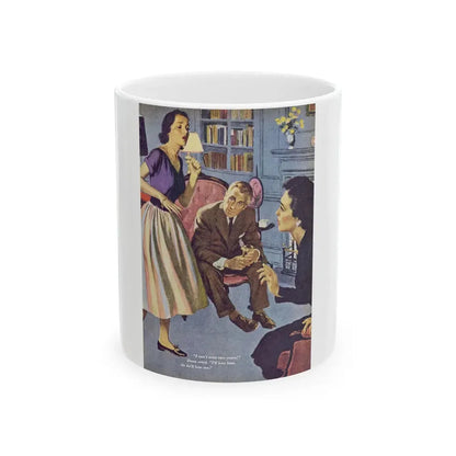 Full Circle, Redbook, July 1953 - White Coffee Mug 11oz - Go Mug Yourself