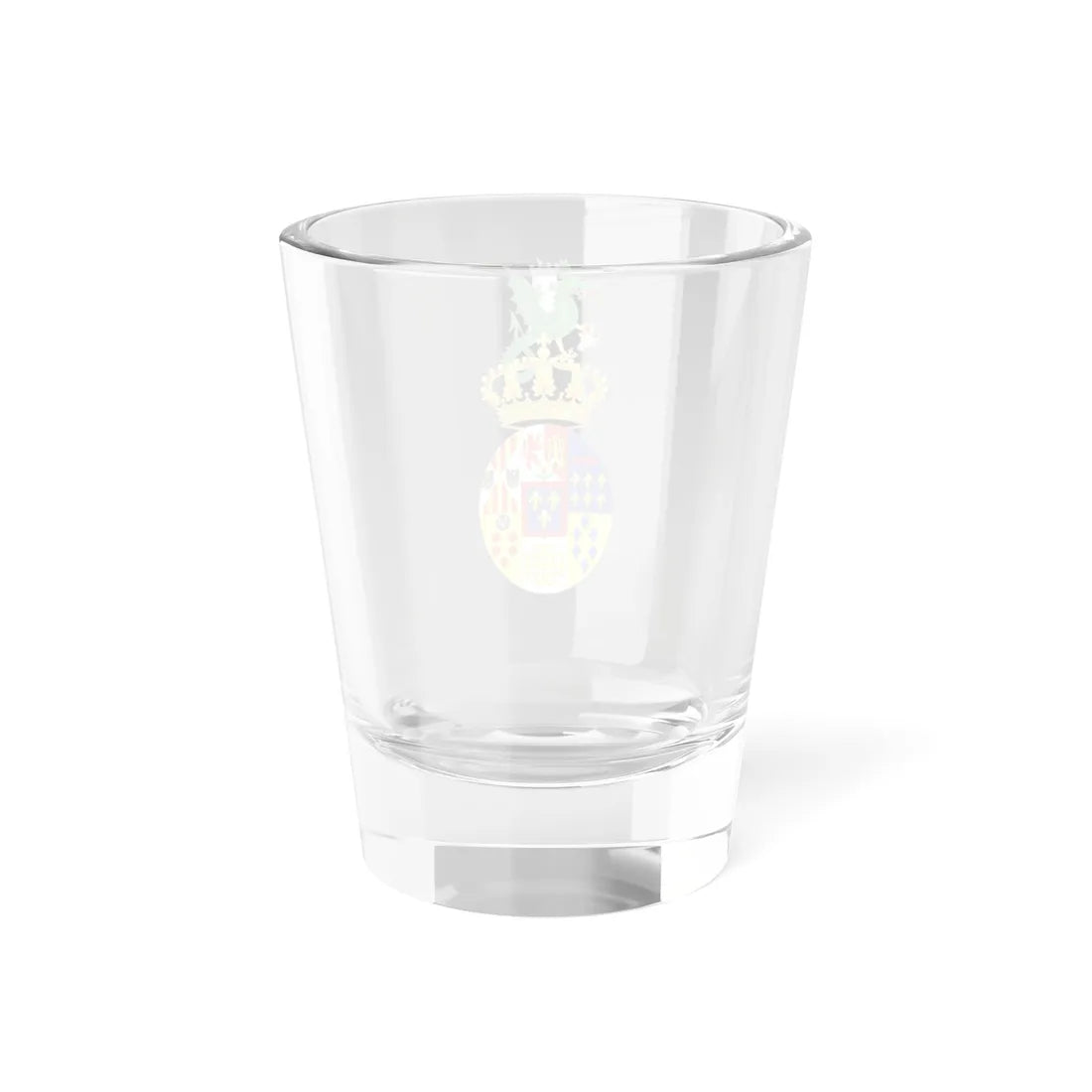 Full coat of arms of Prince Louis of the Two Sicilies Count of Trani (Italy) (Coat of Arms) Shot Glass 1.5oz - Go Mug Yourself