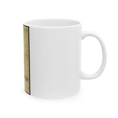 Full-Length Portrait Of An African American Sailor, Facing Front (U.S. Civil War) White Coffee Mug - Go Mug Yourself