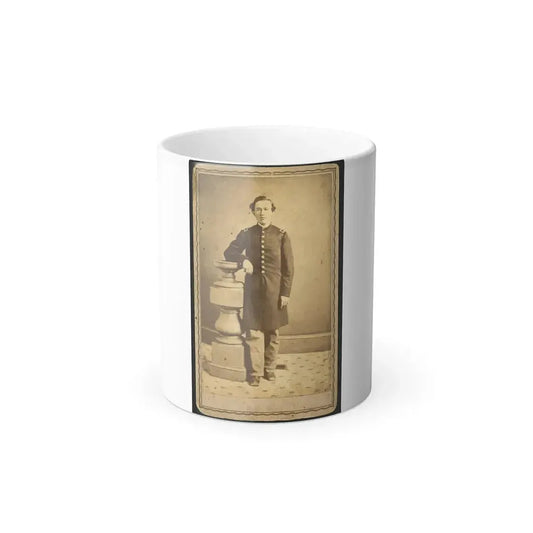 Full-Length Portrait of an Unidentified Civil War Soldier 001 (U.S. Civil War) Color Changing Coffee Mug 11oz Default Title 11oz - Go Mug Yourself