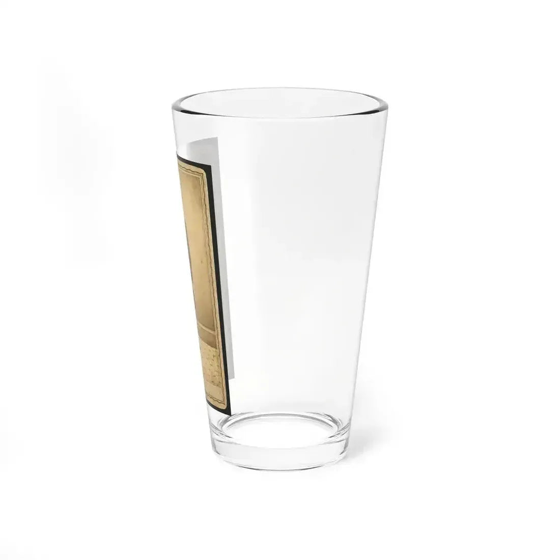 Full-Length Portrait Of An Unidentified Civil War Soldier 001 (U.S. Civil War) Pint Glass 16oz - Go Mug Yourself