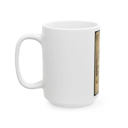 Full-Length Portrait Of An Unidentified Civil War Soldier 001 (U.S. Civil War) White Coffee Mug - Go Mug Yourself