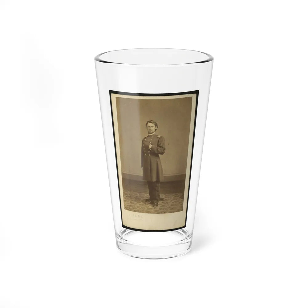 Full-Length Portrait Of An Unidentified Civil War Soldier 002 (U.S. Civil War) Pint Glass 16oz-16oz-Go Mug Yourself