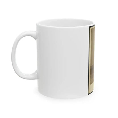 Full-Length Portrait Of An Unidentified Civil War Soldier 002 (U.S. Civil War) White Coffee Mug - Go Mug Yourself