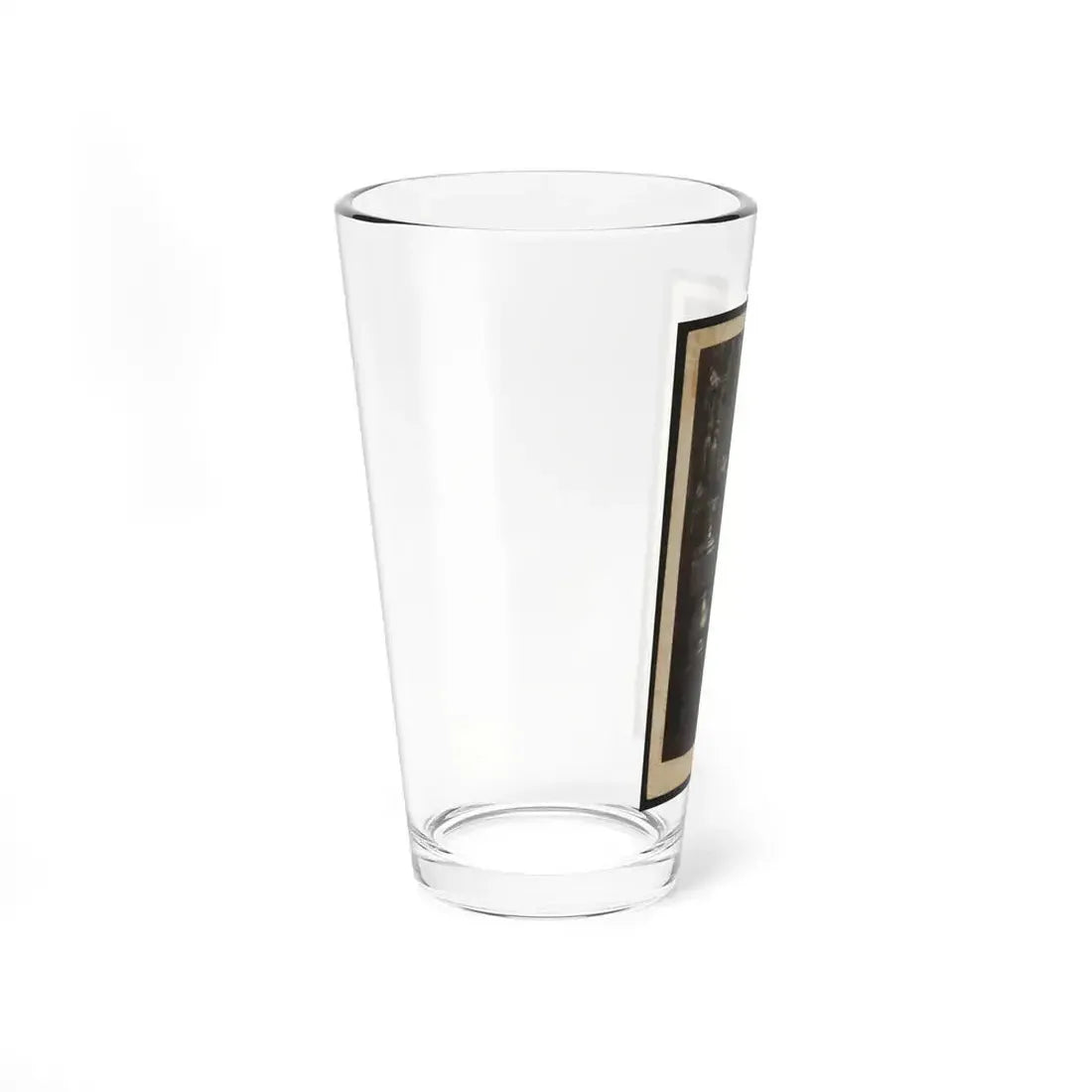 Full-Length Portrait Of An Unidentified Civil War Soldier (U.S. Civil War) Pint Glass 16oz - Go Mug Yourself