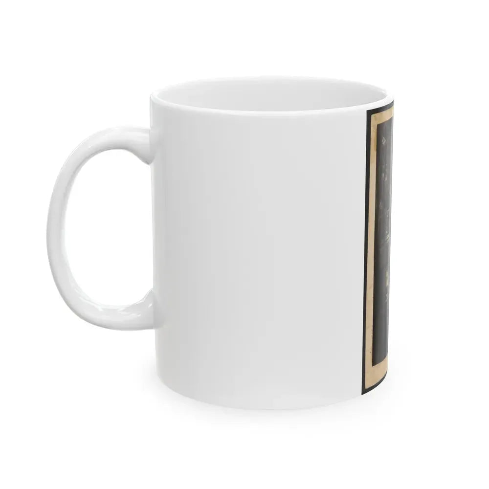 Full-Length Portrait Of An Unidentified Civil War Soldier (U.S. Civil War) White Coffee Mug - Go Mug Yourself
