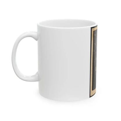 Full-Length Portrait Of An Unidentified Civil War Soldier (U.S. Civil War) White Coffee Mug - Go Mug Yourself