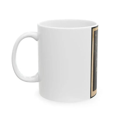 Full-Length Portrait Of An Unidentified Civil War Soldier (U.S. Civil War) White Coffee Mug - Go Mug Yourself