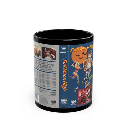 FULL MOON HIGH (VHS COVER) - Black Coffee Mug-11oz-Go Mug Yourself