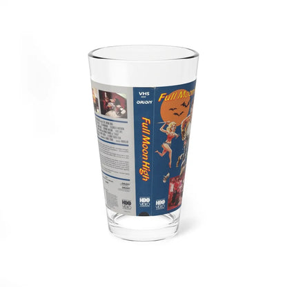 FULL MOON HIGH (VHS COVER) Pint Glass 16oz 16oz - Go Mug Yourself