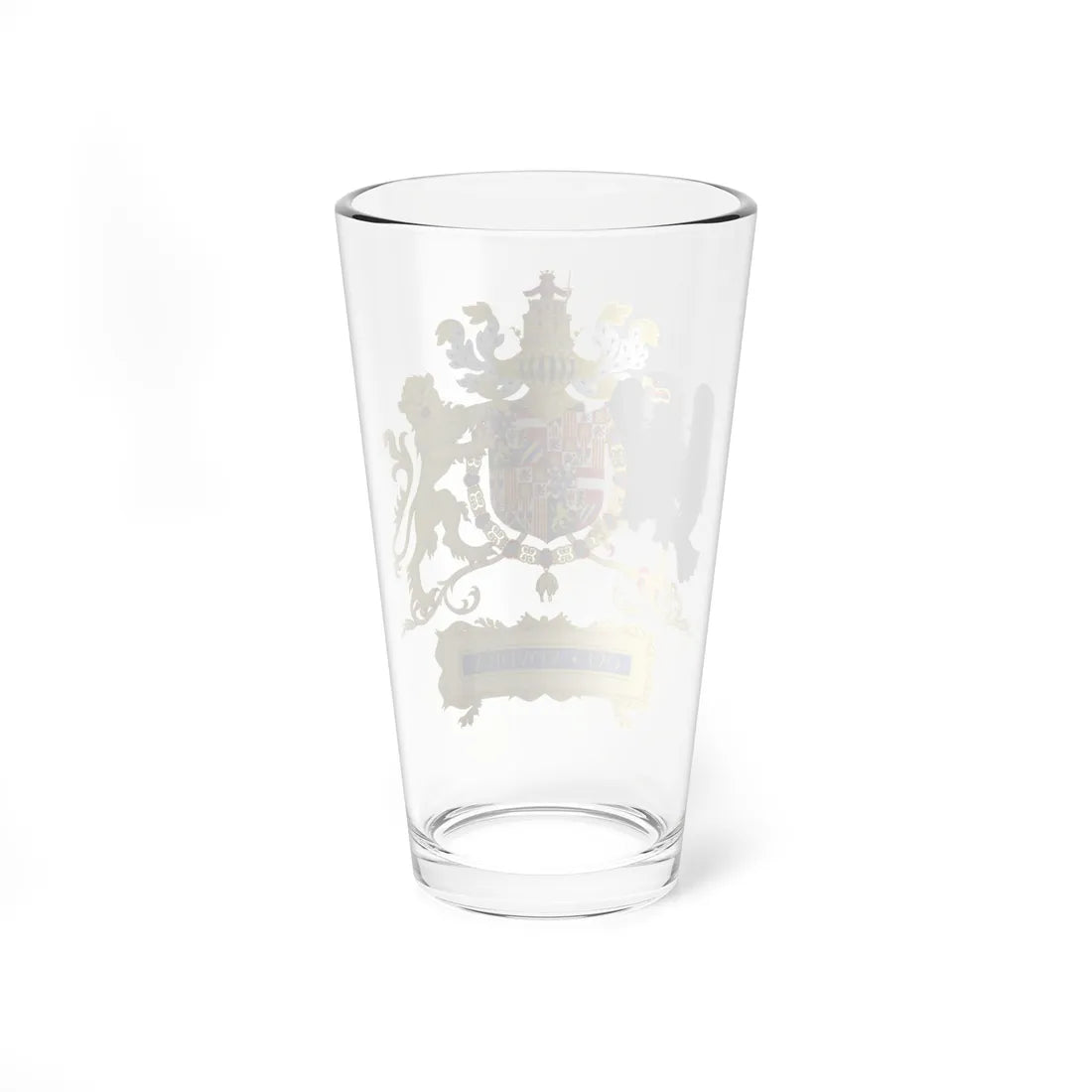 Full Ornamented Coat of Arms of Philip I of Castile (Spain) (Coat of Arms) Pint Glass 16oz - Go Mug Yourself