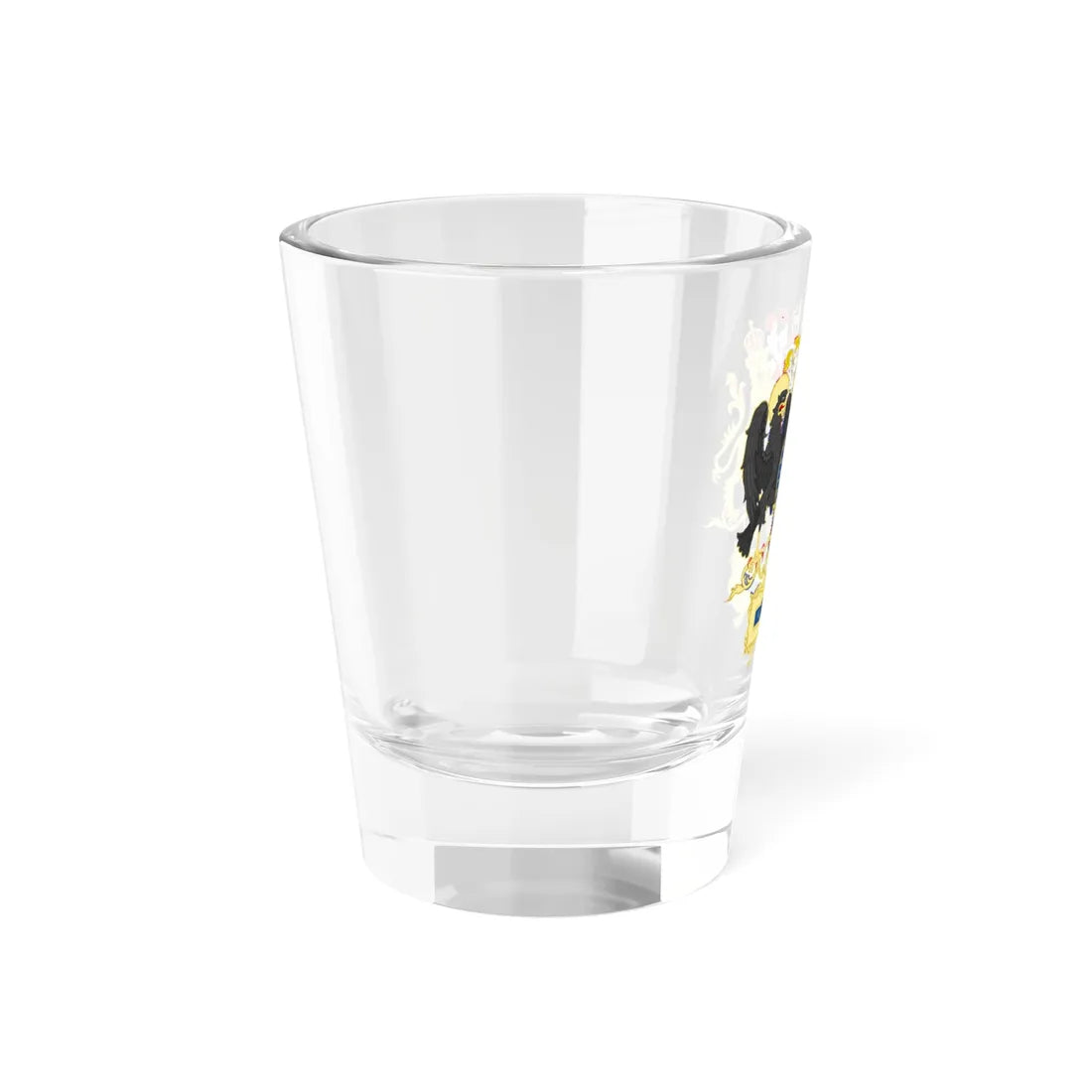 Full Ornamented Coat of arms of Philip II of Spain 1556-1558 (Spain) (Coat of Arms) Shot Glass 1.5oz - Go Mug Yourself
