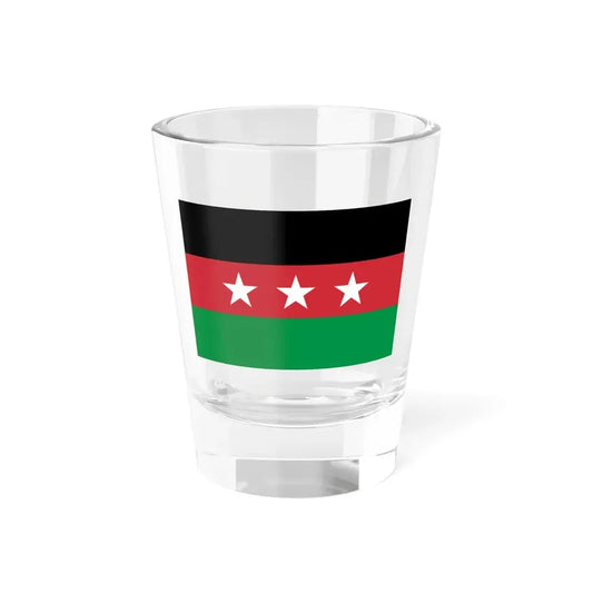 FULRO flag variant (Vietnam) Shot Glass 1.5oz 1.5oz - Go Mug Yourself