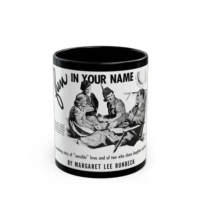 Fun In Your Name, Liberty, November 26, 1938 - Black Coffee Mug 11oz - Go Mug Yourself