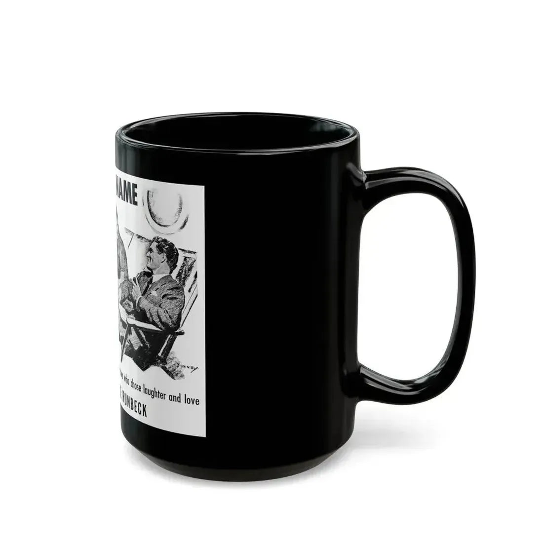 Fun In Your Name, Liberty, November 26, 1938 - Black Coffee Mug - Go Mug Yourself