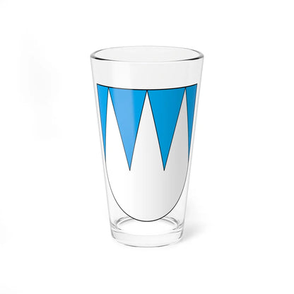 Funes-Stemma (Italy) (Coat of Arms) Pint Glass 16oz 16oz - Go Mug Yourself
