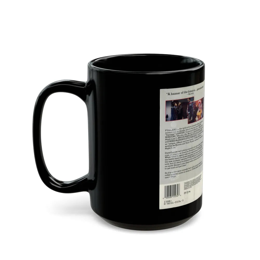 FUNLAND (VHS COVER) - Black Coffee Mug-Go Mug Yourself