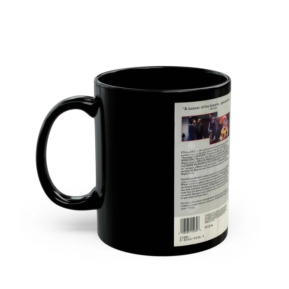 FUNLAND (VHS COVER) - Black Coffee Mug-Go Mug Yourself