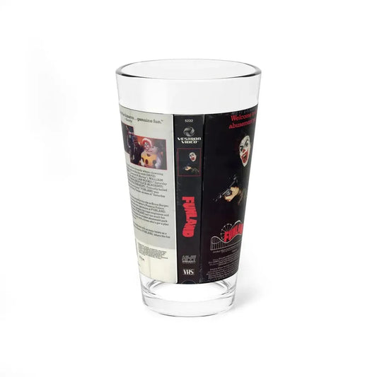 FUNLAND (VHS COVER) Pint Glass 16oz 16oz - Go Mug Yourself