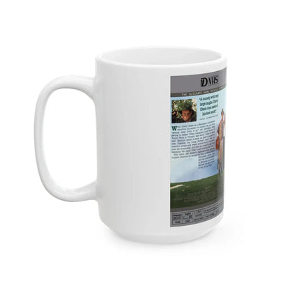 FUNNY FARM CHEVY CHASE (VHS COVER) - White Coffee Mug - Go Mug Yourself