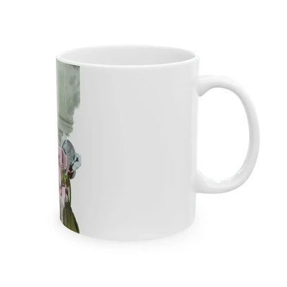 Funny That Way, Woman's Home Companion, January 1948 - White Coffee Mug - Go Mug Yourself