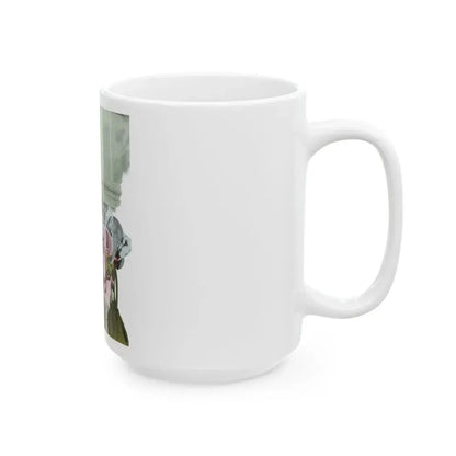 Funny That Way, Woman's Home Companion, January 1948 - White Coffee Mug - Go Mug Yourself