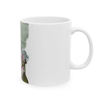 Funny That Way, Woman's Home Companion, January 1948 - White Coffee Mug - Go Mug Yourself