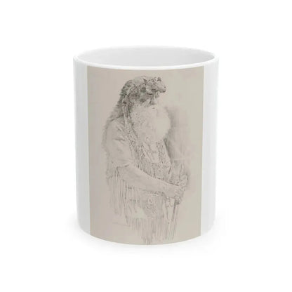 Fur Trapper - White Coffee Mug 11oz - Go Mug Yourself