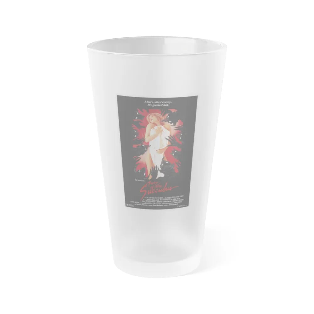 FURY OF THE SUCCUBUS (SATAN'S MISTRESS) 1982 Movie Poster - Frosted Pint Glass 16oz-16oz-Frosted-Go Mug Yourself