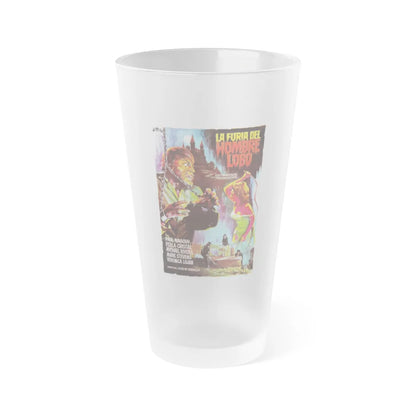 FURY OF THE WOLFMAN 1974 Movie Poster - Frosted Pint Glass 16oz-Go Mug Yourself