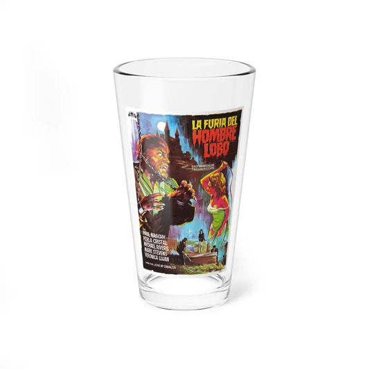 FURY OF THE WOLFMAN 1974 Movie Poster - Pint Glass 16oz-16oz-Go Mug Yourself